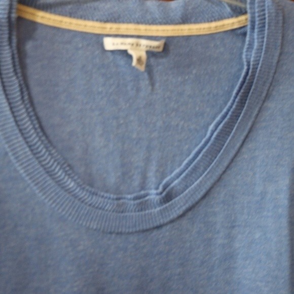 Banana Republic Light Blue Cotton Wells Scoop Neck Top XL - Picture 4 of 13